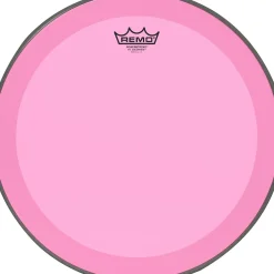 Remo Powerstroke P3 Colortone Pink Bass Drum Head 16 in.