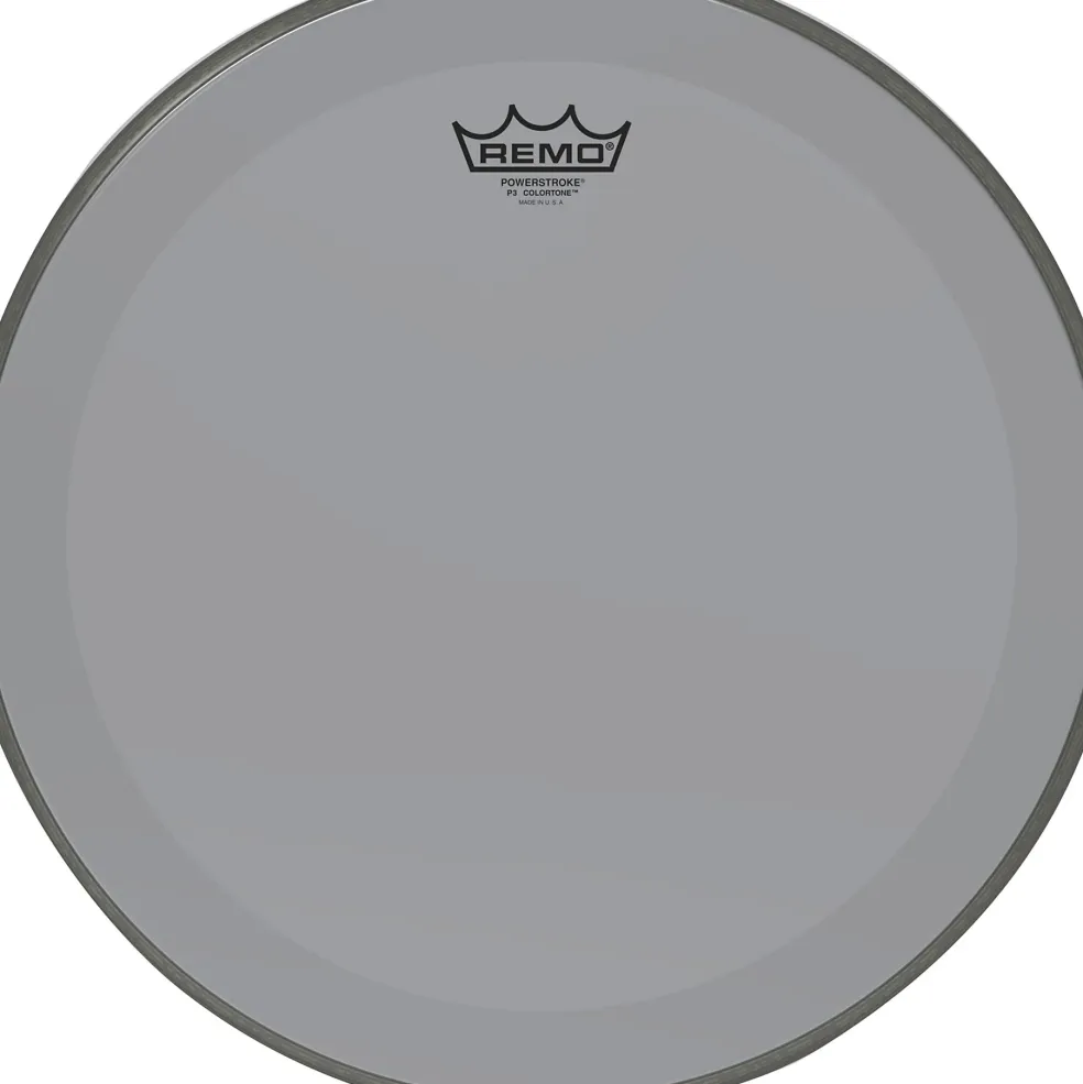 Remo Powerstroke P3 Colortone Smoke Bass Drum Head 16 in.