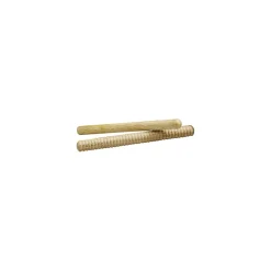 Remo Rhythm Sticks - 1 Smooth, 1 Ringed Natural 8 in.