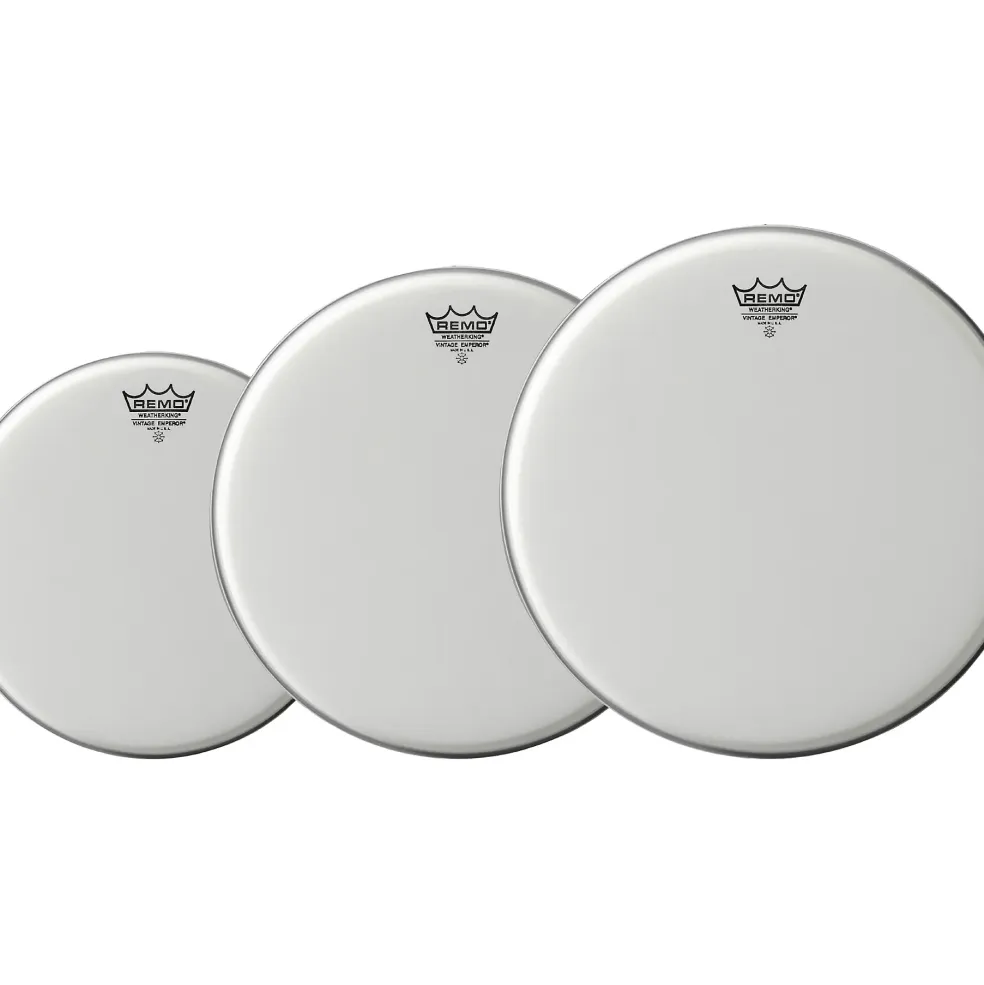 Remo Vintage Emperor Drum Head 3-Pack, 13/16/18