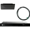 RF Venue CP Architectural Antenna, Black and COMBINE8 Black