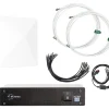 RF Venue DISTRO5HDR With D-ARC Antenna & Cables Black and White