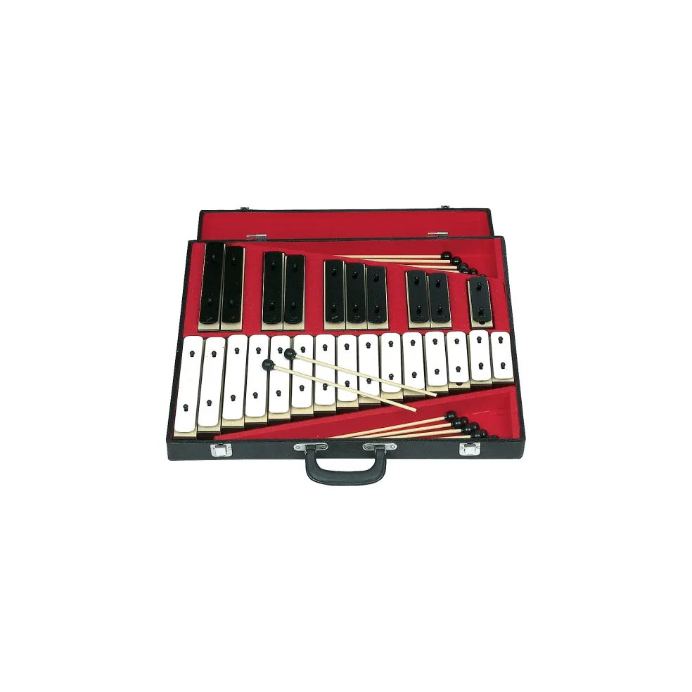 Rhythm Band 25 Note Chromatic Plastic Resonator Bell Set