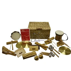 Rhythm Band Deluxe 25 Player Bamboo Rhythm Kit Bamboo