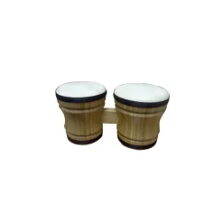 Rhythm Band Double Bongo Bamboo