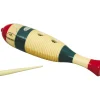 Rhythm Band Traditional Wood Guiro with Scratcher