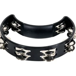 Rhythm Tech Ergonomic Tambourine Black