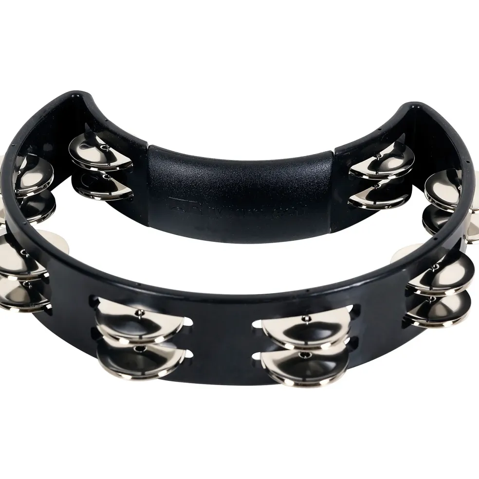 Rhythm Tech Ergonomic Tambourine Black