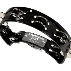Rhythm Tech Nickel Drum Tambourine Black