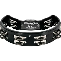 Rhythm Tech Nickel Drum Tambourine Black