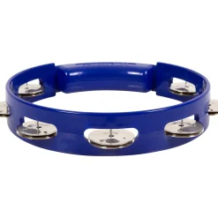 Rhythm Tech True Colors Tambourine Cobalt Blue 8 in.