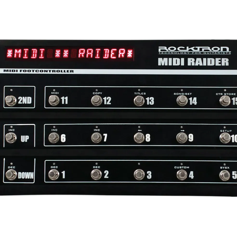 Rocktron MIDI Raider Foot Controller Pedal