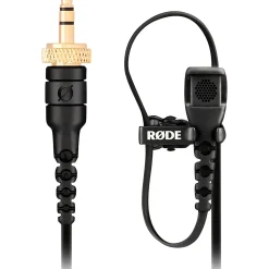 RODE Lavalier II Omnidirectional Lavalier Microphone Black