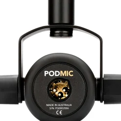 RODE PodMic Dynamic Podcasting Microphone Black