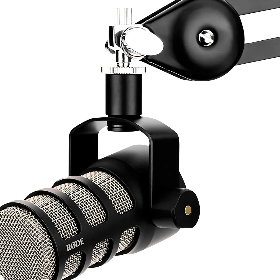 RODE PodMic Dynamic Podcasting Microphone Black