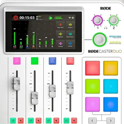 RODE RodeCaster Duo Streaming Mixer - White