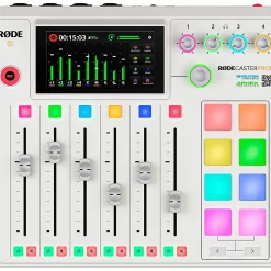 RODE RodeCaster Pro II Podcast Production Console - White