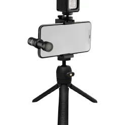 RODE Vlogger Kit for iOS Devices - Includes Tripod, MicroLED Light, VideoMic ME-L and Accessories