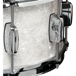 Rogers Dyna-Sonic Snare Drum with Bread & Butter Lugs 14 x 6.5 in. White Marine Pearl