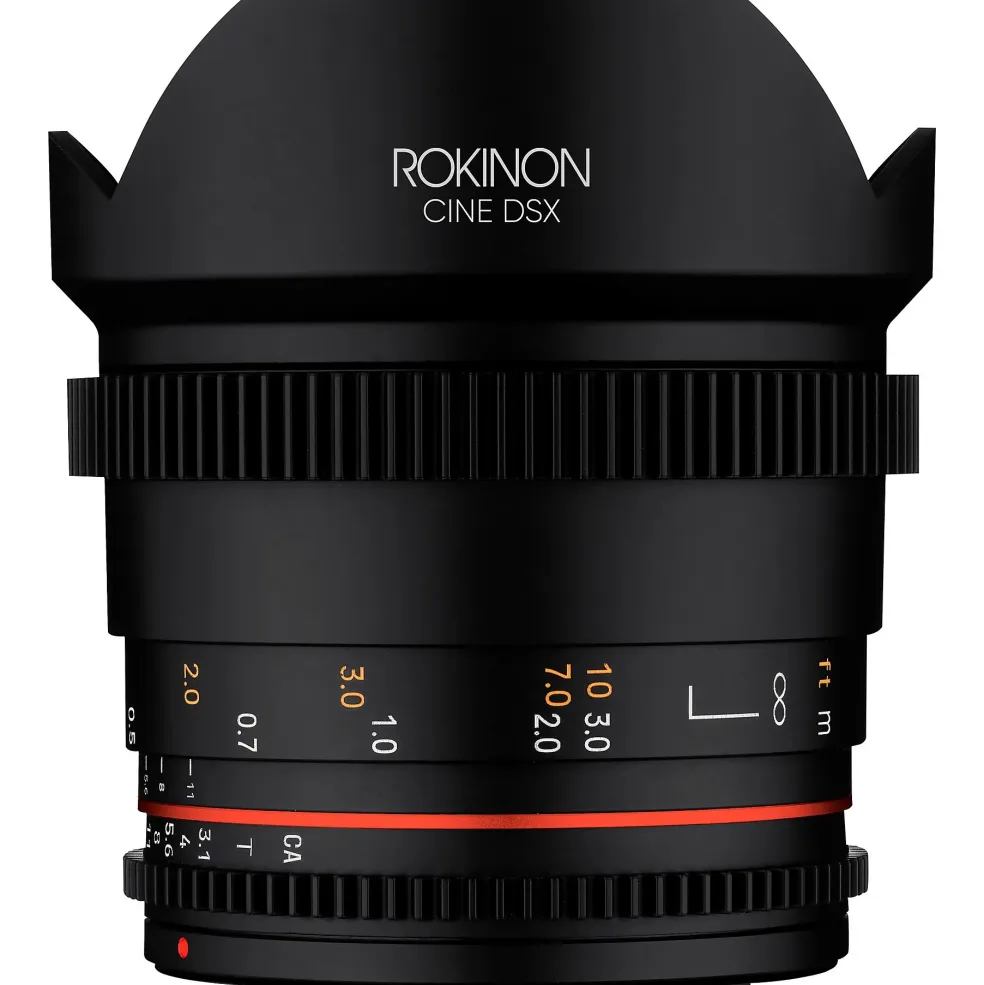 Rokinon Cine DSX 14mm T3.1 Ultra Wide-Angle Cine Lens for Canon EF