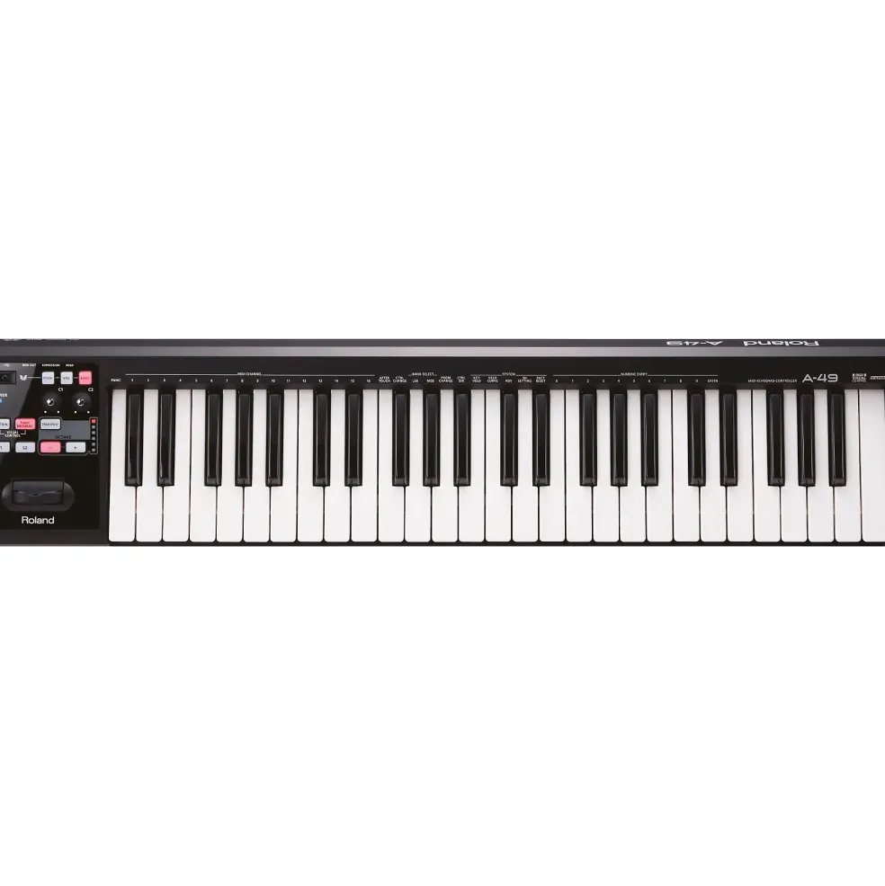 Roland A-49 MIDI Keyboard Controller Black