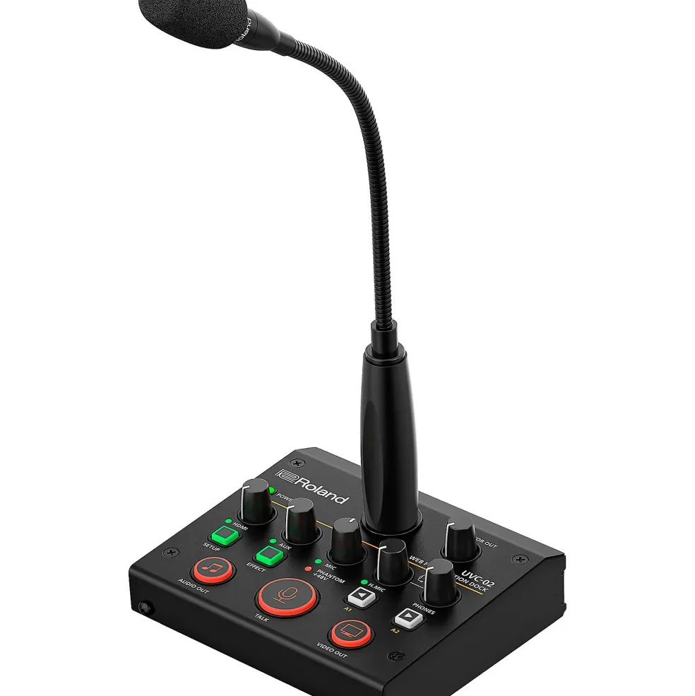 Roland CGM-30 Gooseneck Microphone Black