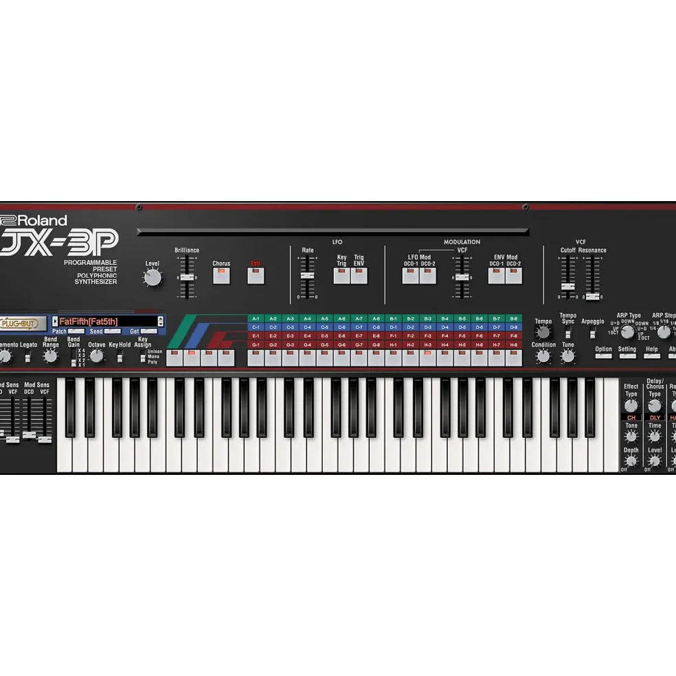 Roland Cloud Cloud JX-3P Software Synthesizer (Download)