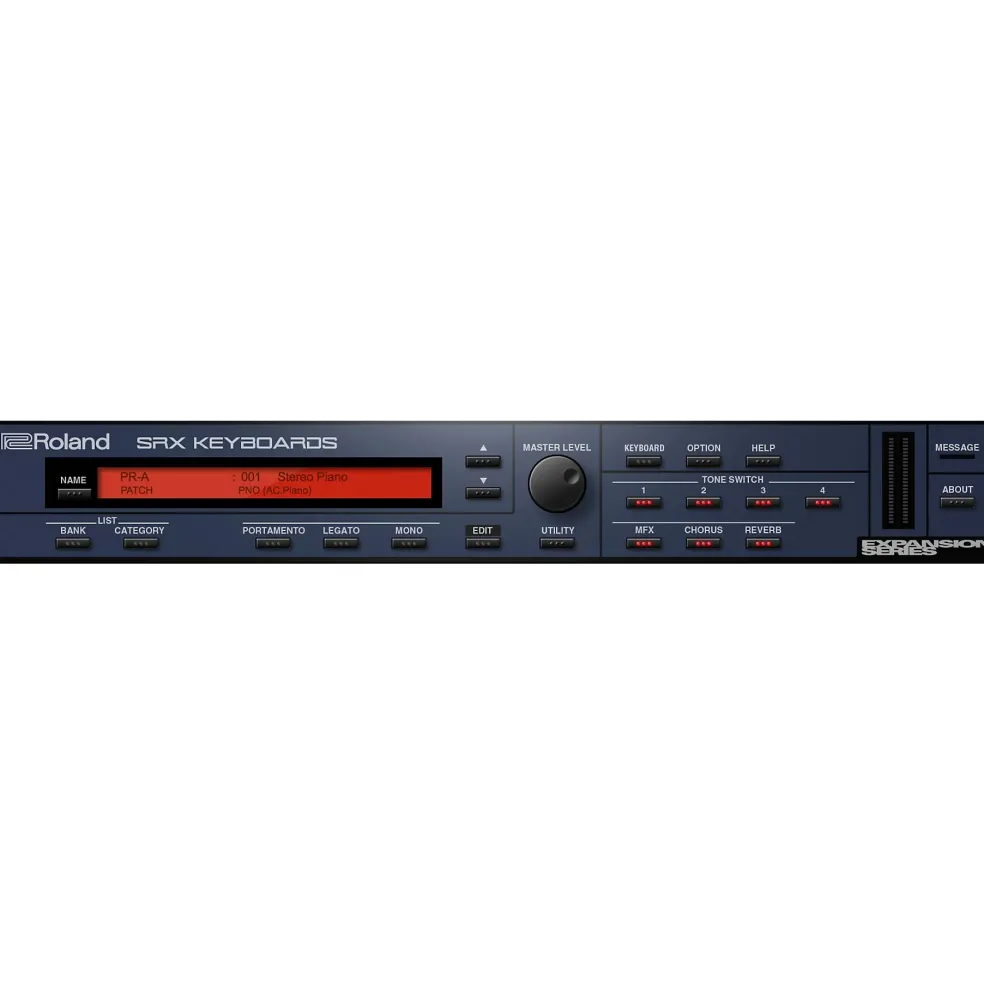 Roland Cloud Cloud SRX KEYBOARDS Software Synthesizer (Download)