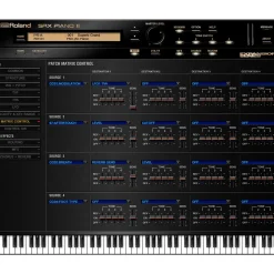 Roland Cloud Cloud SRX PIANO II Software Synthesizer (Download)