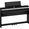 Roland FP-E50 Digital Piano With Matching Stand and Triple Pedal Black