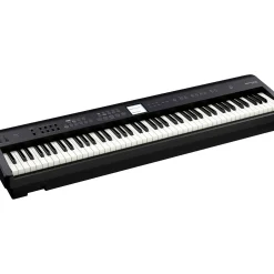 Roland FP-E50 Digital Piano With Matching Stand and Triple Pedal Black