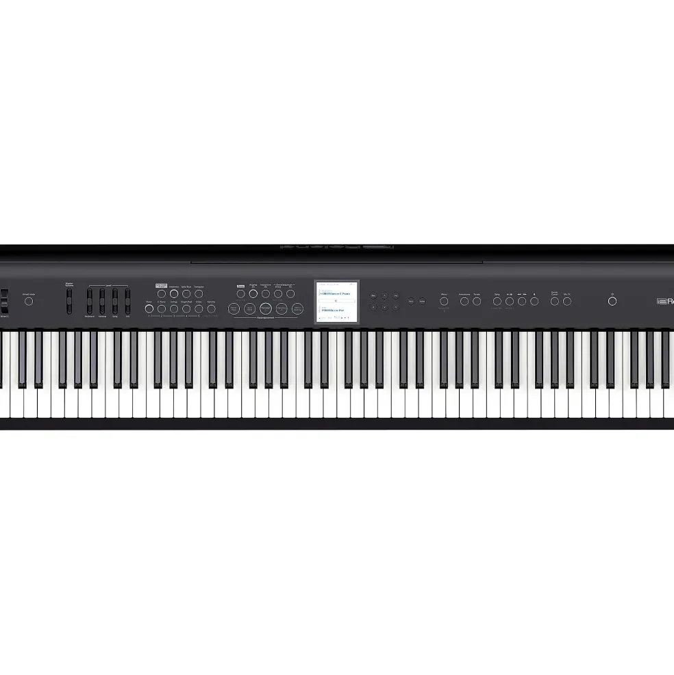 Roland FP-E50 Digital Piano With Matching Stand and Sustain Pedal Black