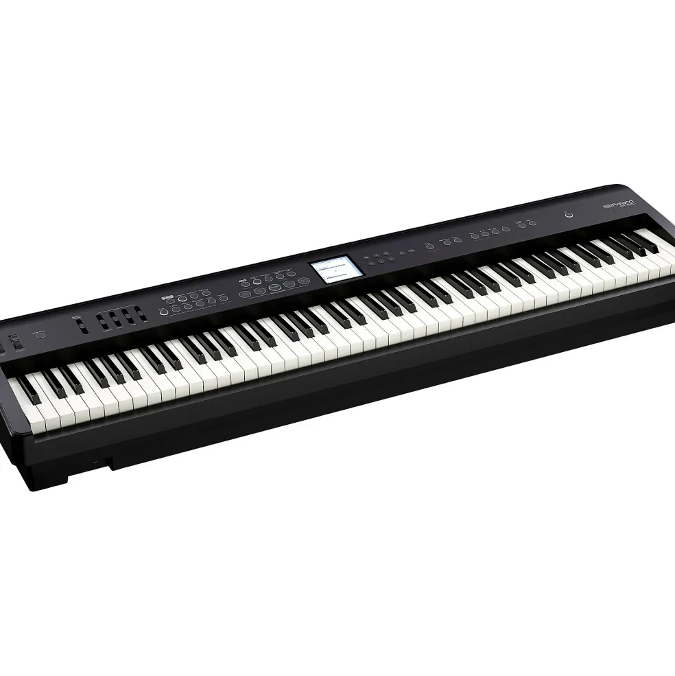 Roland FP-E50 Digital Piano With Matching Stand and Sustain Pedal Black