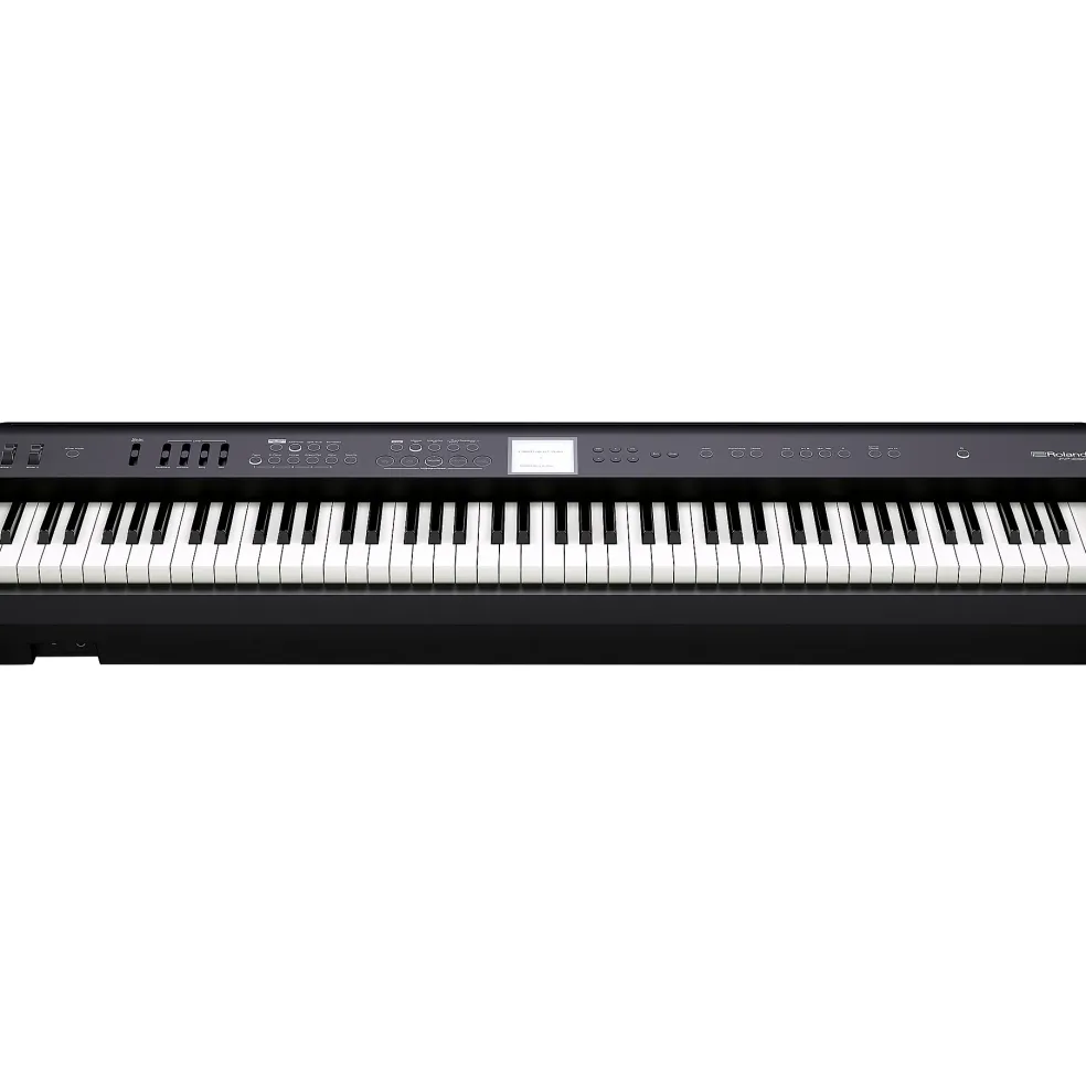 Roland FP-E50 Digital Piano With Matching Stand and Sustain Pedal Black