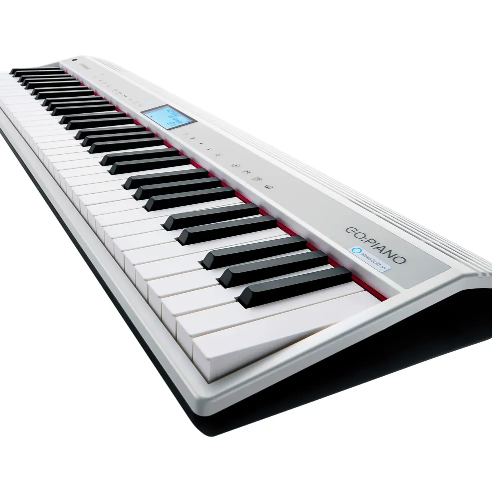 Roland GO:PIANO 61-Key Portable Keyboard With Alexa Built-in