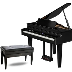 Roland GP-6 Digital Grand Piano With Bench Polished Ebony