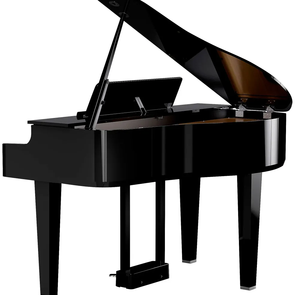 Roland GP-6 Digital Grand Piano With Bench Polished Ebony
