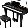 Roland GP-3 88-Key Digital Grand Piano With Bench Polished Ebony