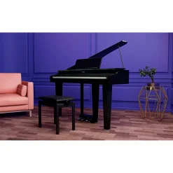 Roland GP-3 88-Key Digital Grand Piano With Bench Polished Ebony
