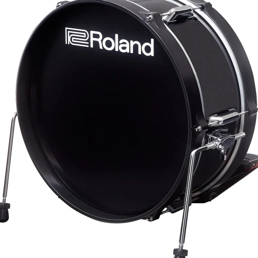 Roland KD-180L-BK V-Drums Acoustic Design 3 Series Kick Drum Pad 18 in.