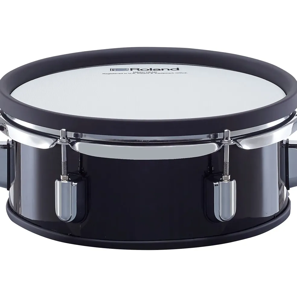 Roland PDA100L-BK V-Drums Acoustic Design 3 Series Tom Pad 10 in.