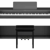 Roland RP107 Digital Console Piano With Bench Black