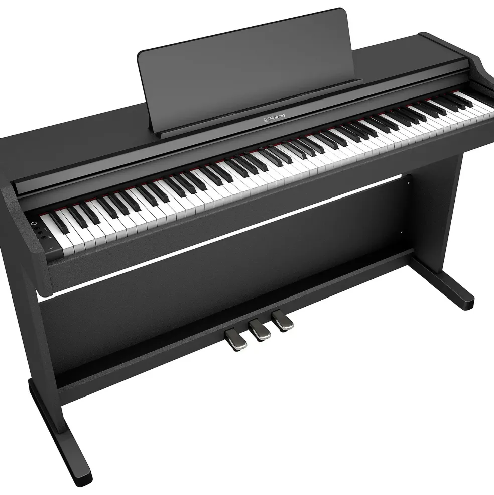 Roland RP107 Digital Console Piano With Bench Black