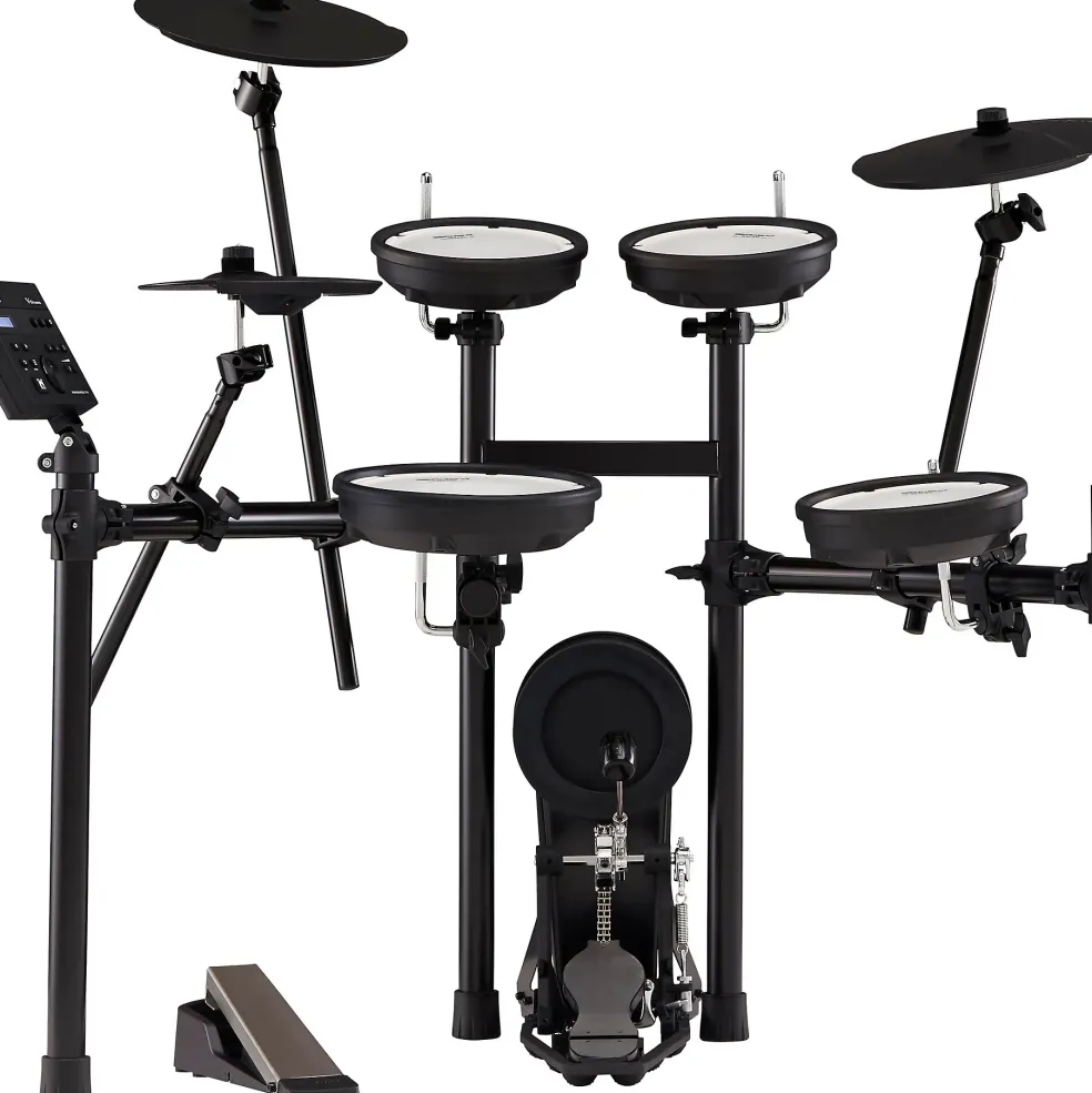 Roland TD-07KV V-Drums Electronic Drum Set With TDM-10 Drum Mat