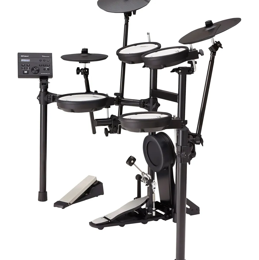 Roland TD-07KV V-Drums Electronic Drum Set With TDM-10 Drum Mat