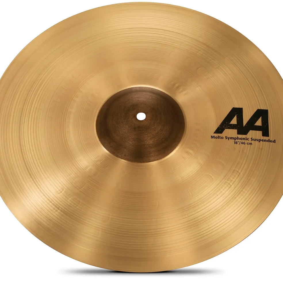 SABIAN AA Molto Symphonic Series Suspended Cymbal 18 in.