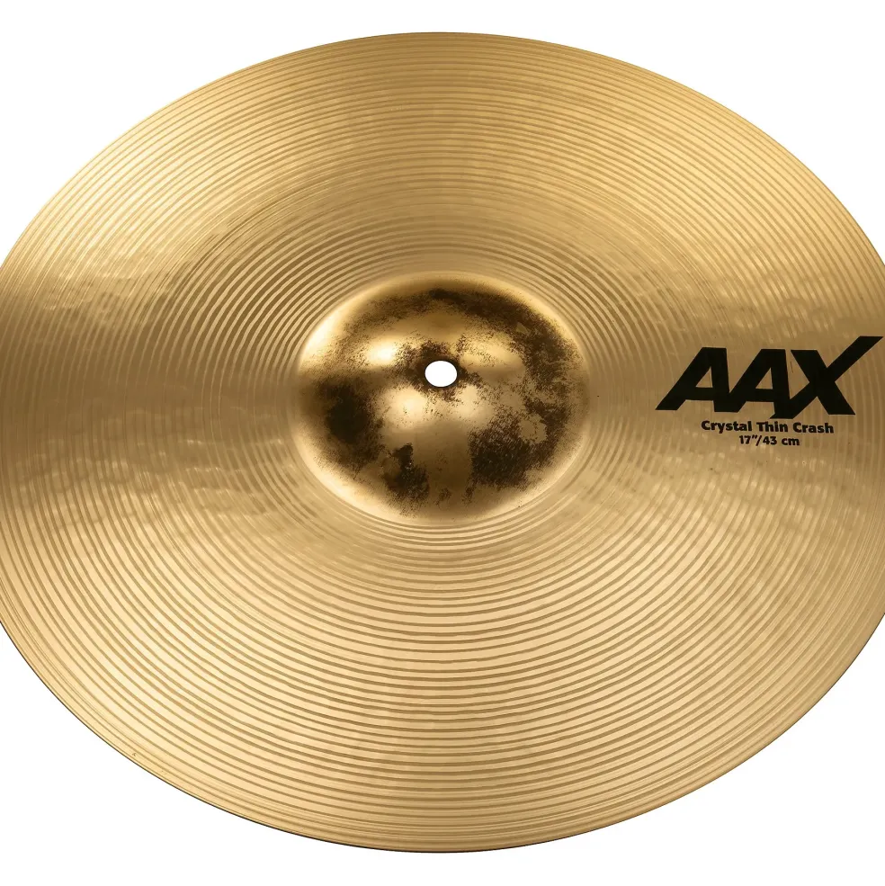 SABIAN AAX Crystal Thin Crash 17 in.