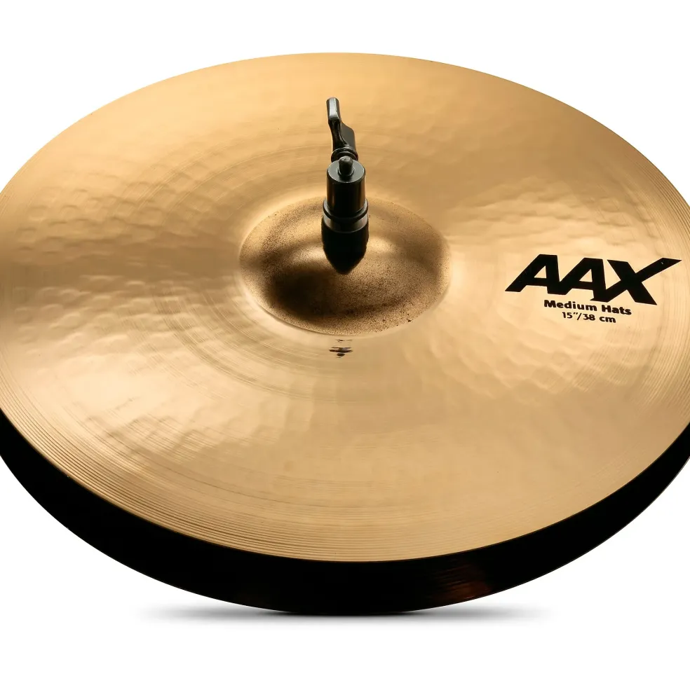 SABIAN AAX Medium Hi-Hats Brilliant 15 in. Top