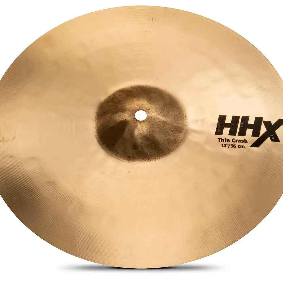 SABIAN HHX Thin Crash Cymbal, Brilliant 14 in.