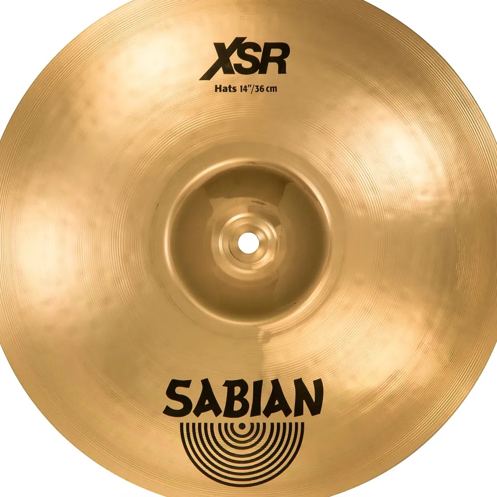 SABIAN XSR Series Hi-Hat Cymbal Bottom 14 in.